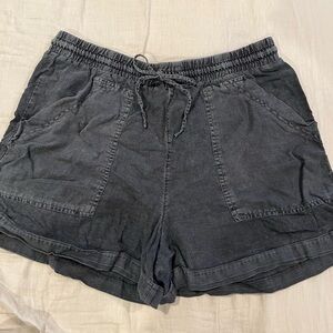 Universal threads linen blend high waist shorts